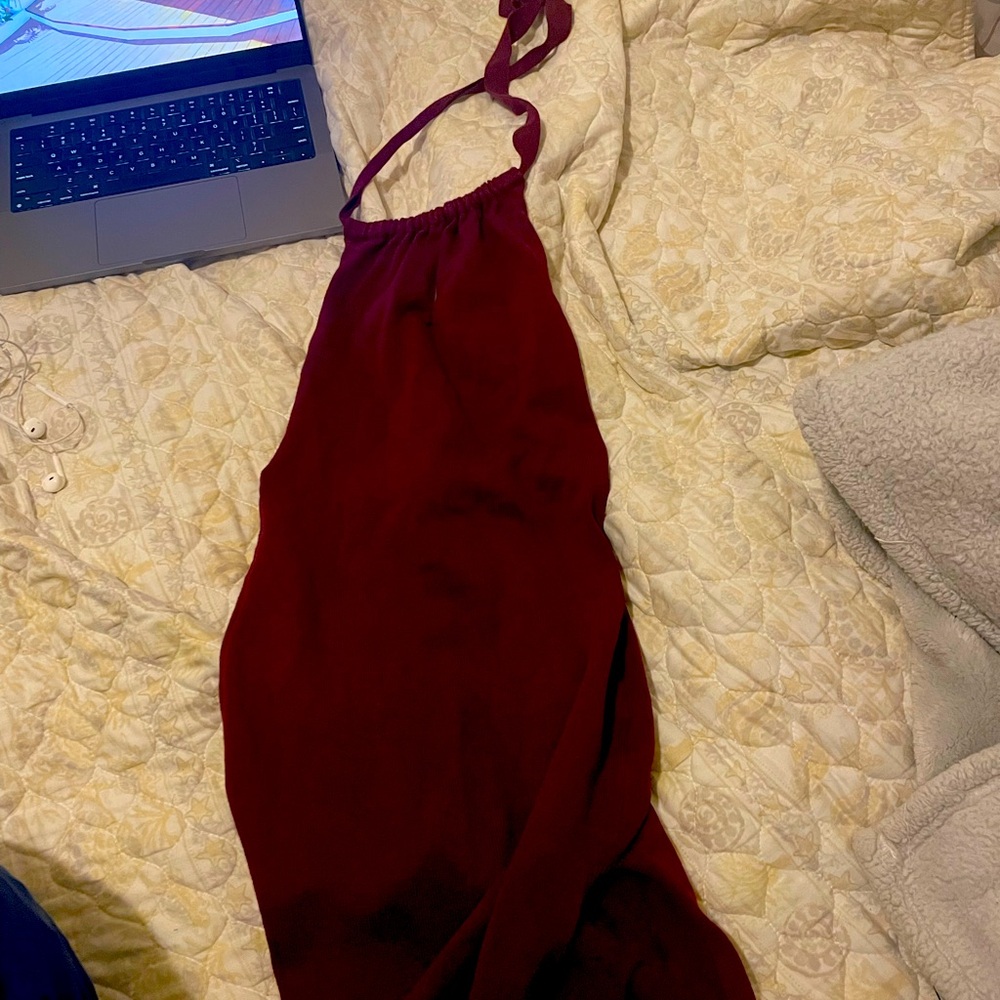 Beginning Boutique high slit midi dress